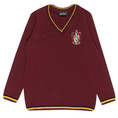 Harry Potter - Réplica de la casa Gryffindor (jersey de punto para niños) - ropa de punto