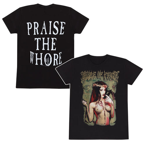 CRADLE OF FILTH - PRAISE THE WHORE - T-SHIRT