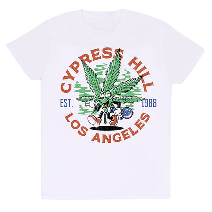 CYPRESS HILL - POT LEAF CARTOON - T-SHIRT