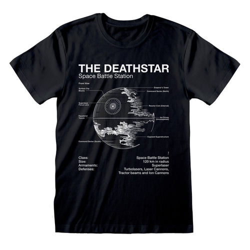 Star Wars - Death Star Sketch - Camiseta