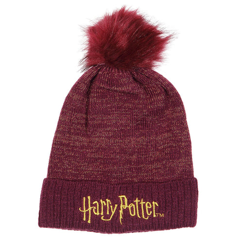 Harry Potter - Logo - Mütze Pom