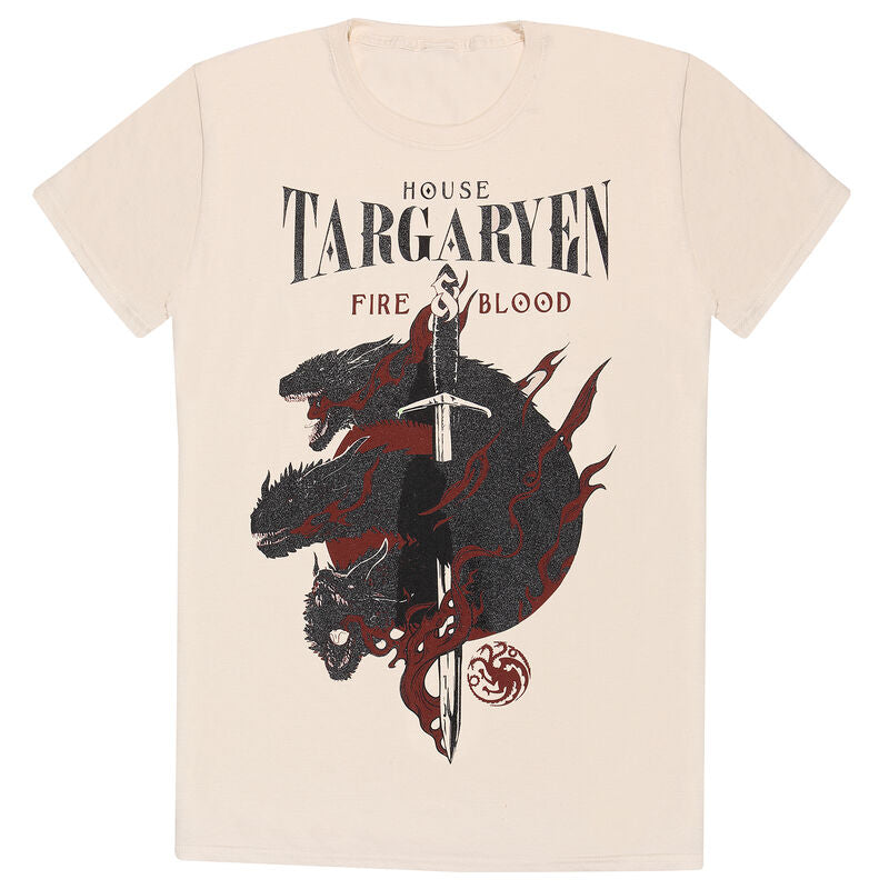 Game Of Thrones - House Targaryen - T-Shirt Natural