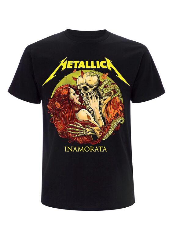 Metallica - Inamorata Black T-Shirt - T-Shirt Black