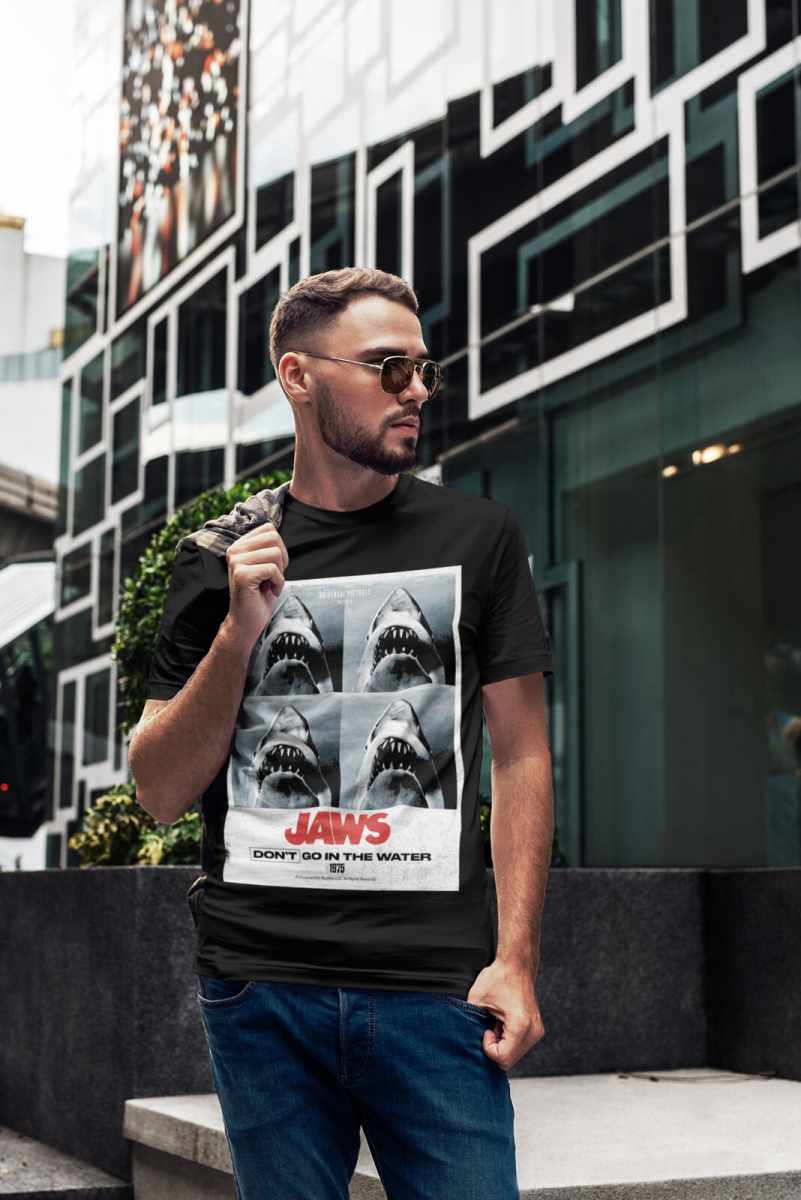 JAWS - DON'T GO IN THE WATER - T-SHIRT