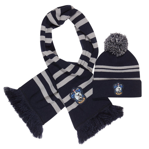 Harry Potter - Haus Ravenclaw - Schal und Hut -Set