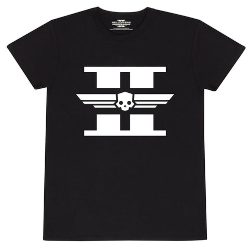 HELLDIVERS - WHITE LOGO - T-SHIRT