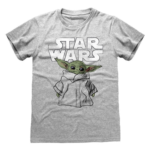 STAR WARS: THE MANDALORIAN - CHILD SKETCH - T-SHIRT