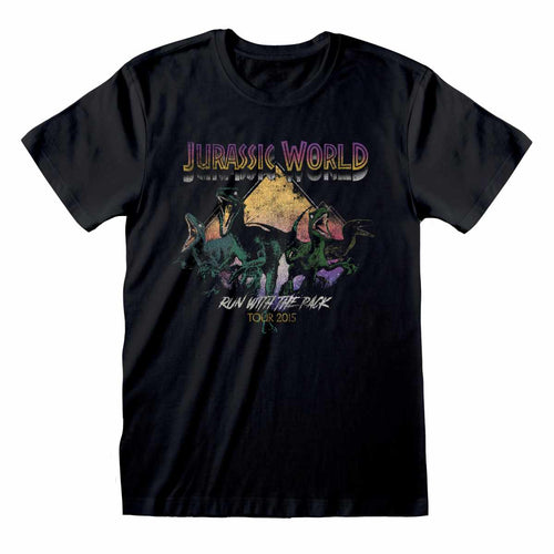 JURASSIC WORLD - RUN WITH THE PACK - T-SHIRT