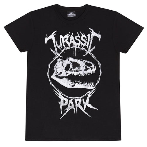 JURASSIC WORLD - HORROR TEXT - T-SHIRT