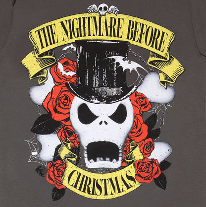 Nightmare Before Christmas - Top Hat Jack - T-Shirt Light Graphite