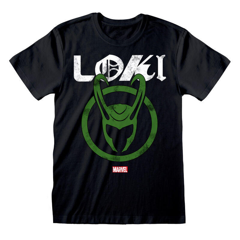 Loki Season 2 - Distressed Logo - T-Shirt Black