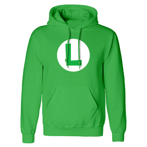 SUPER MARIO - LUIGI BADGE - HOODIE