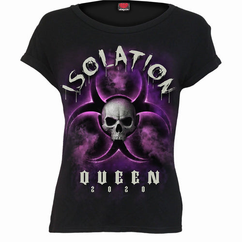 Isolation Queen - Top Black Basict di Basco Boatneck Black