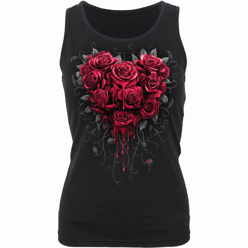 Heart saignant - Razor Back Top Black