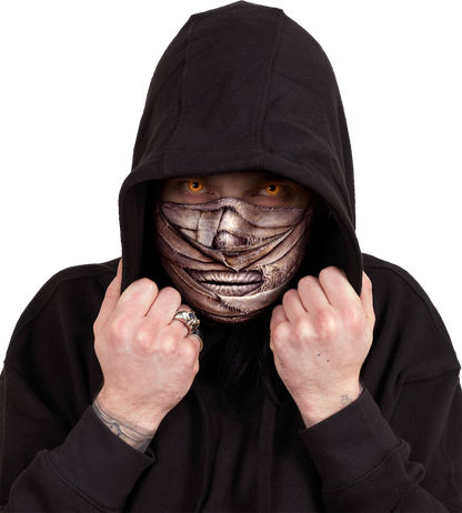 SPIRAL - MUMMIFIED - PREMIUM COTTON FASHION MASK WITH ADJUSTER