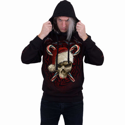 SPIRAL - CANDY CANE SANTA - HOODIE