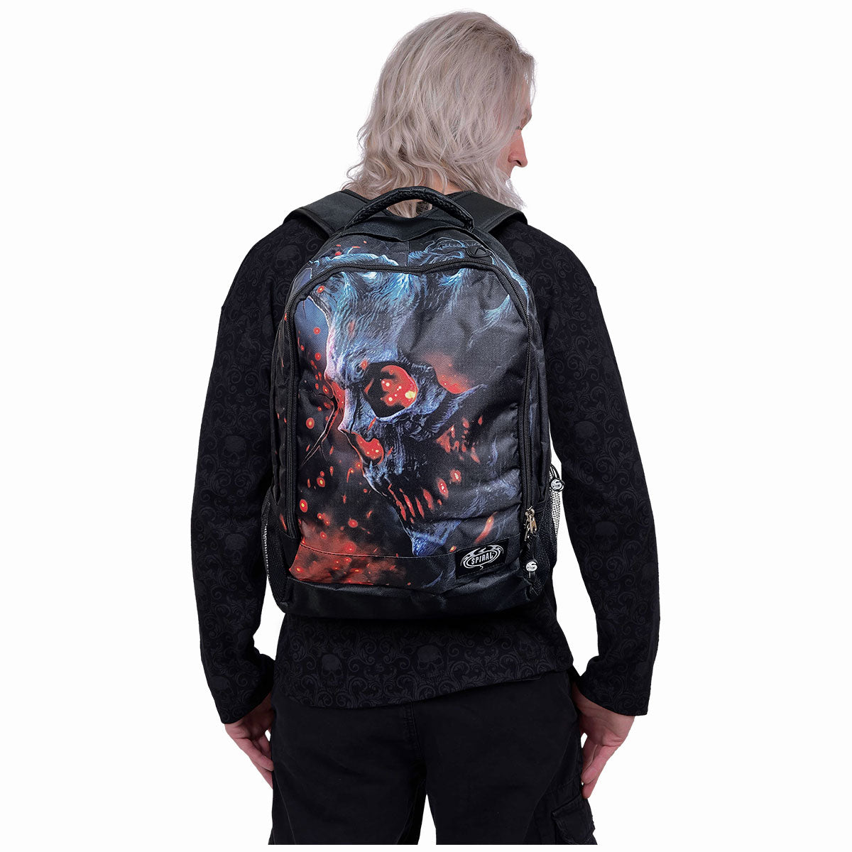 SPIRAL - DEATH EMBERS - BACK PACK - WITH LAPTOP POCKET