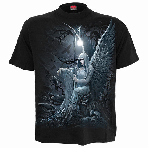 Ángel etéreo - camiseta negra