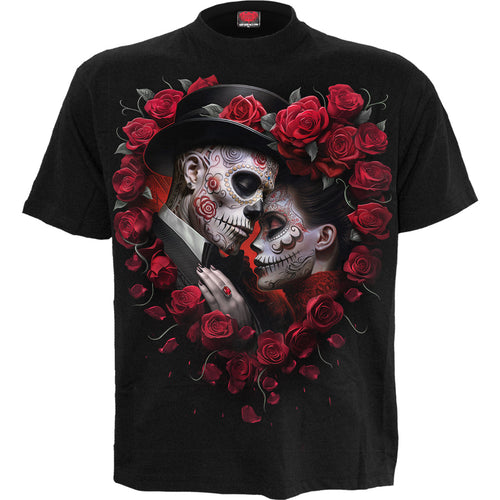 Be Mine - Camiseta de estampado delantero negro