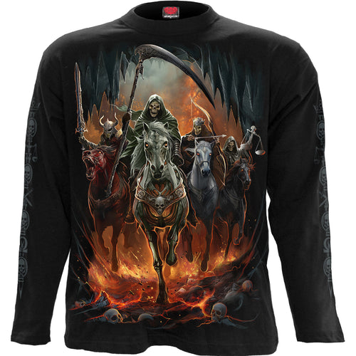 Objawienie - T -shirt Longsleeve czarny