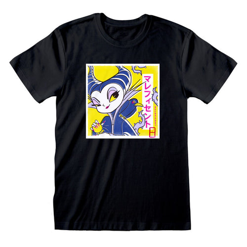 Disney - Maleficent Kawaii - T -Shirt Nero