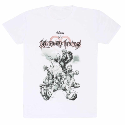 KINGDOM HEARTS - SKYLINE - T-SHIRT