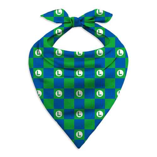 Nintendo Super Mario - Luigi Pattern - Bandana