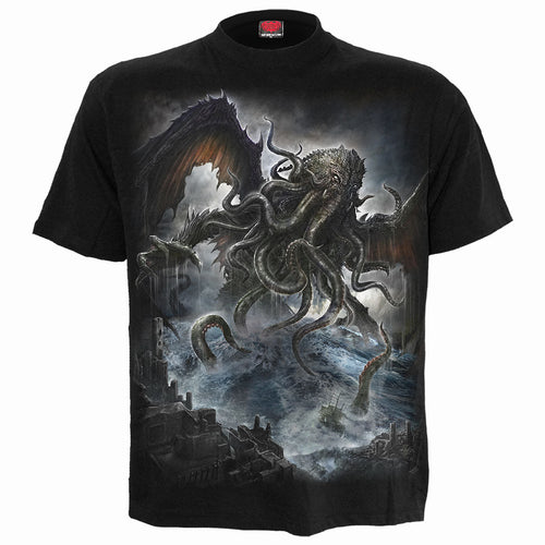 Cthulhu - T -shirt per bambini Nero