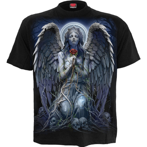 Angel de duelo - camiseta negra