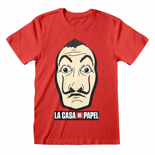 LA CASA DE PAPEL - MASK AND LOGO - T-SHIRT