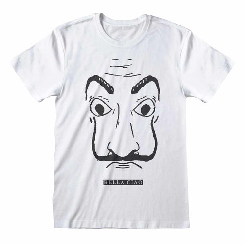 LA CASA DE PAPEL - MASK SKETCH - T-SHIRT