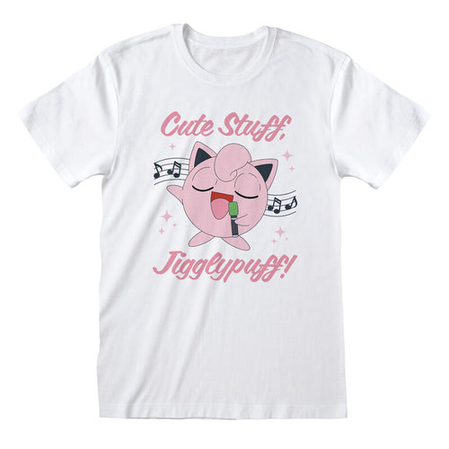 Pokémon - Jigglypuff chante le long - T-shirt blanc