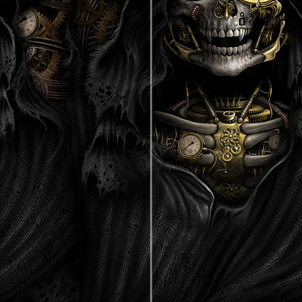 SPIRAL - STEAM PUNK REAPER - MULTIFUNCTIONAL FACE WRAPS