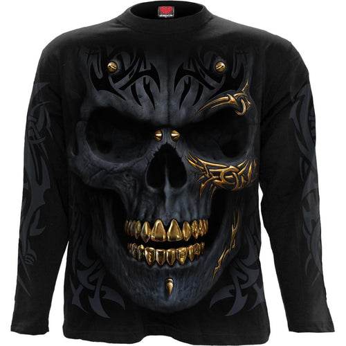 Or noir - T-shirt Longsleeve noir