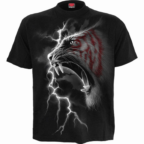 Marque du tigre - T-shirt noir