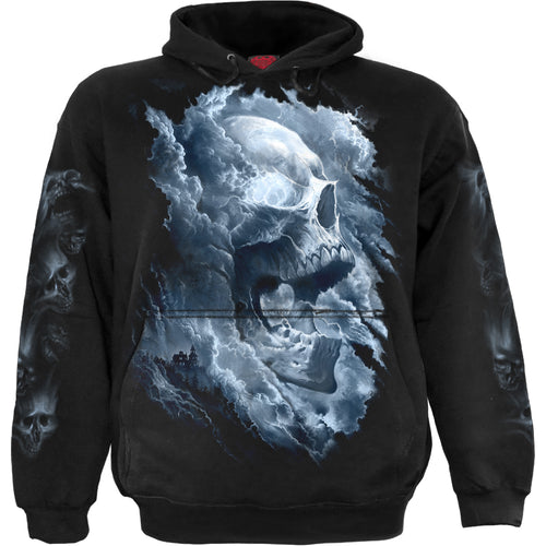 SPIRAL - GRAVE SKIES - HOODY BLACK