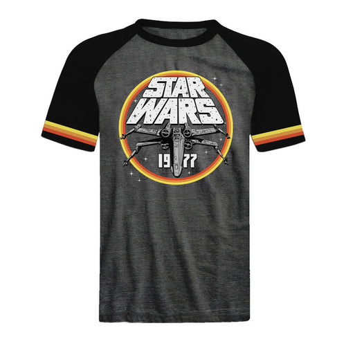 Star Wars - 1977 Kreis - T -Shirt Raglan