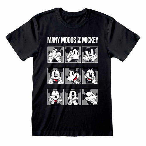 MICKEY MOUSE - MANY MOODS OF MICKEY - T-SHIRT