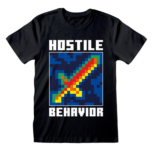 MINECRAFT - HOSTILE BEHAVIOR - T-SHIRT