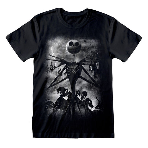 THE NIGHTMARE BEFORE CHRISTMAS - STORMY SKIES - T-SHIRT