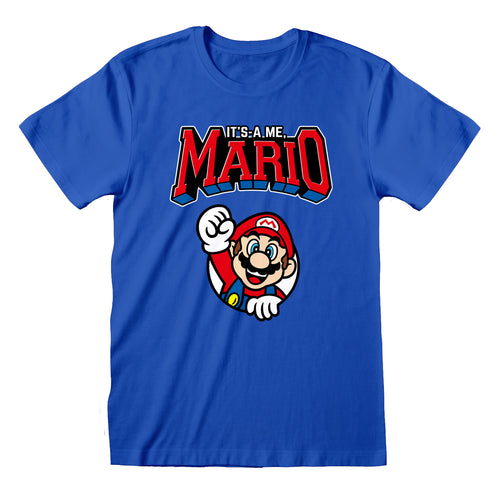 SUPER MARIO - MARIO VARSITY - KIDS T-SHIRT