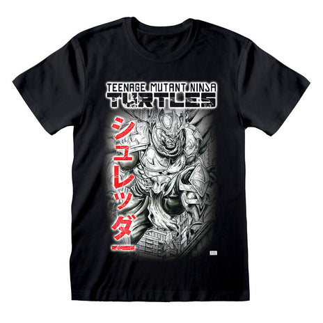 Tartarughe ninja mutanti adolescenti - Shredder calpestante - t -shirt nero