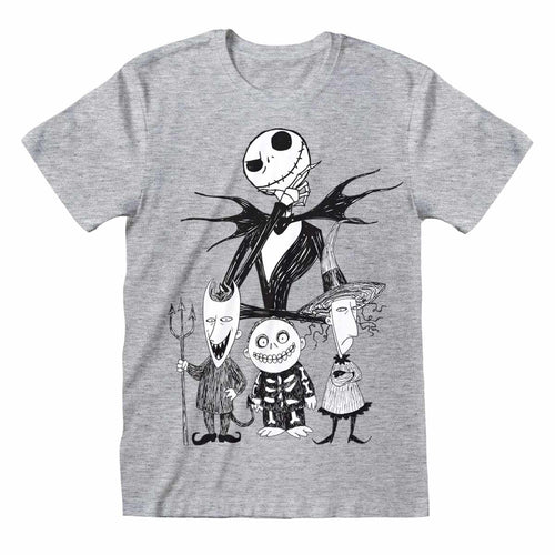 THE NIGHTMARE BEFORE CHRISTMAS - TRICK OR TREATERS - T-SHIRT