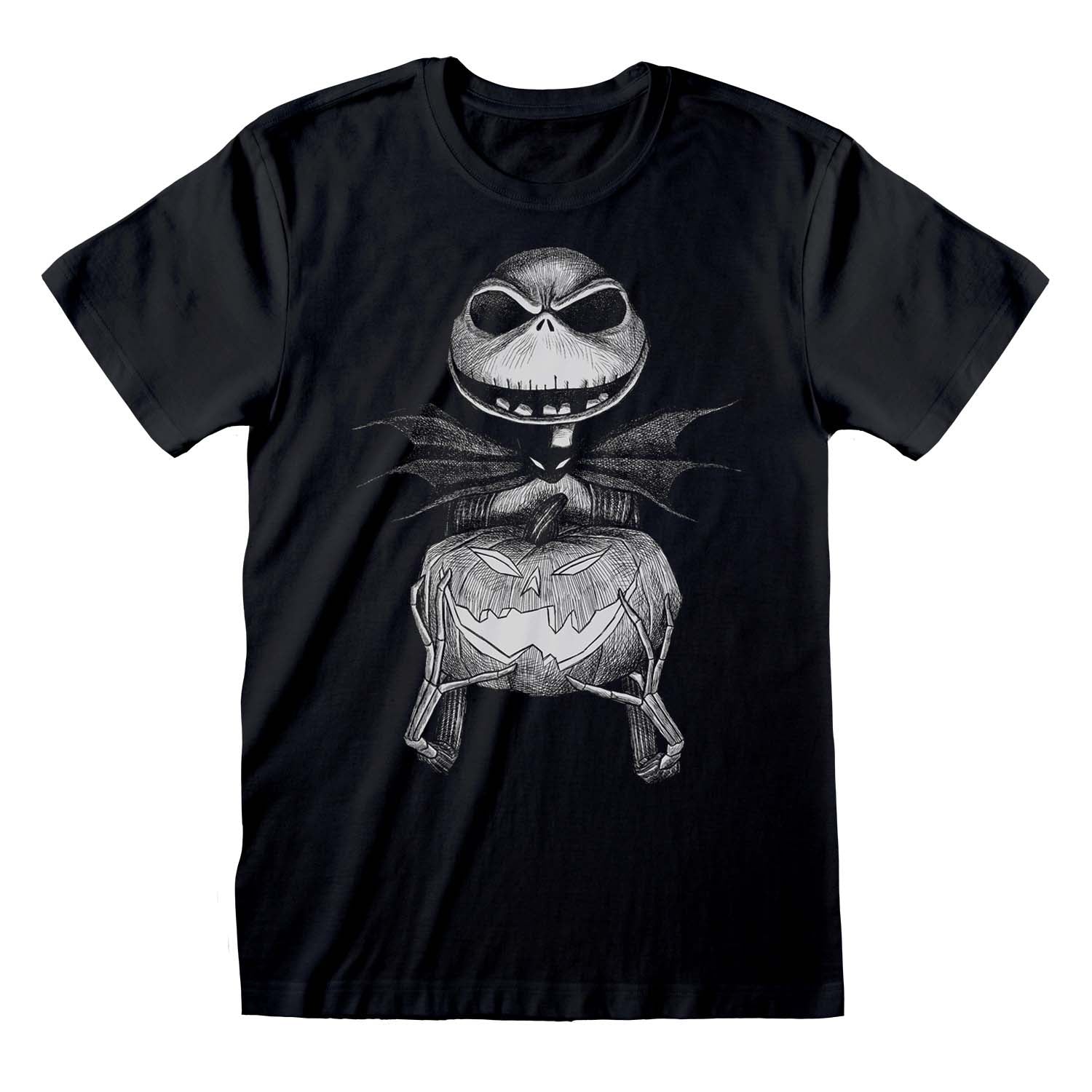 NIGHTMARE BEFORE CHRISTMAS - JACK SKETCH - T-SHIRT