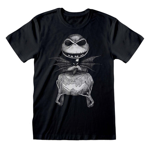 THE NIGHTMARE BEFORE CHRISTMAS - JACK SKETCH - T-SHIRT