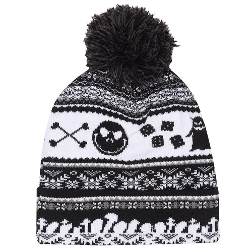 Nightmare przed świętami Bożego Narodzenia - Skipka pompowa - POM Beanie