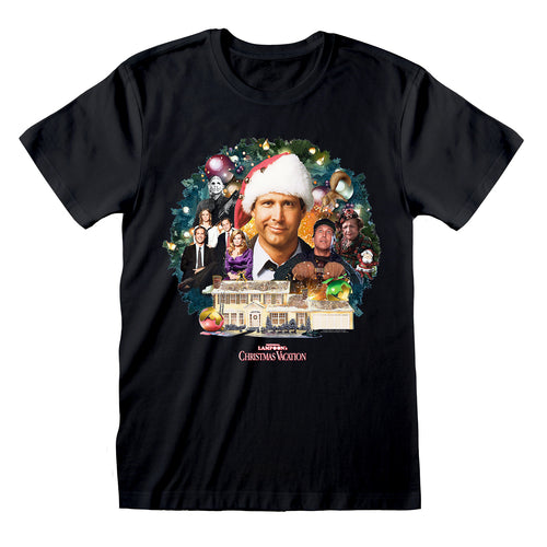 NATIONAL LAMPOONS - CHRISTMAS VACATION GROUP SHOT - T-SHIRT