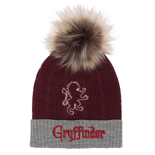 Harry Potter - Gryffindor House Fur Pom - Beanie Pom