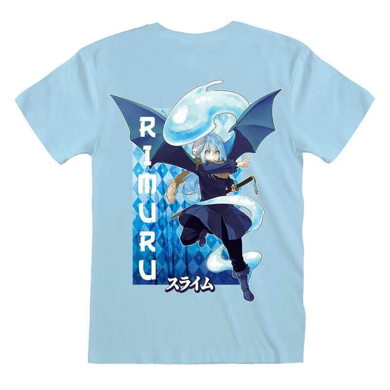 SLIME - Rimuru Back Print - T-Shirt Blue