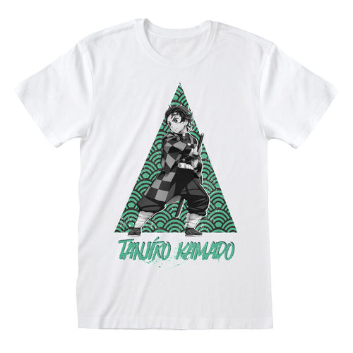 Demon Slayer - Tanjiro Tri - T -Shirt White